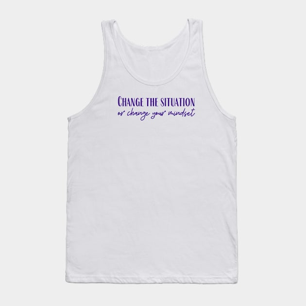 Your Mindset Tank Top by ryanmcintire1232